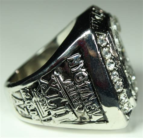 Eli Manning Giants High Quality Replica 2007 Super Bowl XLII Ring ...