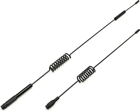 2 Pcs Metal Rc Antenna For 110 18 112 Rc Antennas Decorationfor Crawler Axial