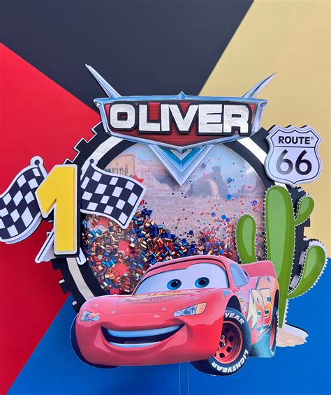 Lightning Mcqueen Cake Topper Lightning Mcqueen Shaker Cake Topper Cars ...