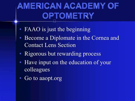 PPT - AMERICAN ACADEMY OF OPTOMETRY PowerPoint Presentation, free ...