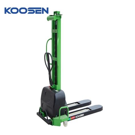 Koosen Electric Self Climating Pick Up Goods Electric Pallet Stacker