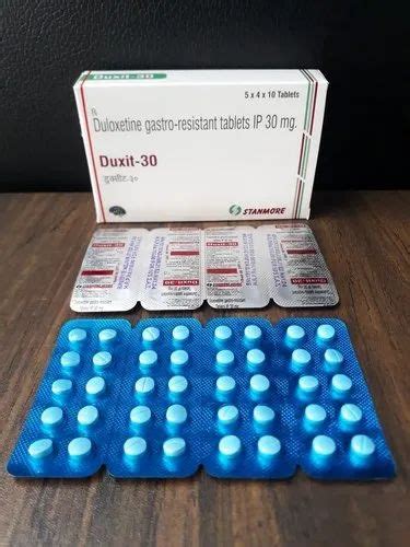 Duxit 30 Tab Duloxetine Hcl 30mg Tablet Elikem Pharma Pvt Ltd