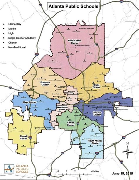 Atlanta Public Schools Map - Draw A Topographic Map