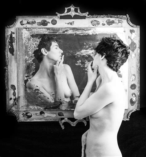 Thinking Reflections Artistic Nude Photo By Photographer