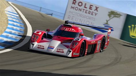 Gran Turismo Toyota Gt One Ts Mazda Raceway Laguna Seca