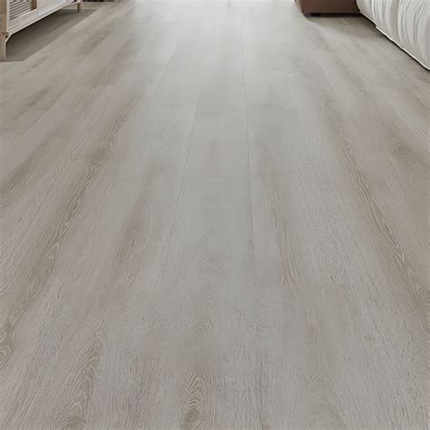 Modern Laminate Plank Flooring Click Lock Wood Grain Stain Resistant