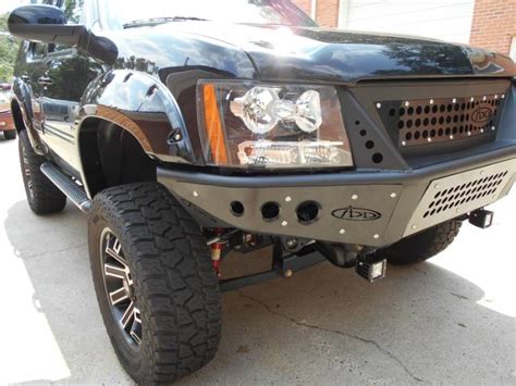 Chevy Avalanche Suburban Tahoe Stealth Front Bumper With Integrated Grille