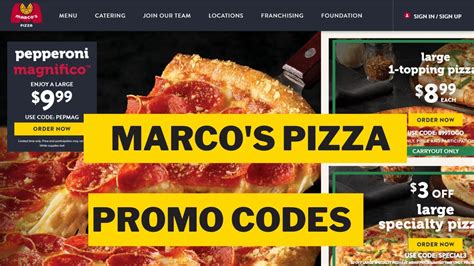 Marco S Pizza Promo Code I Marco S Pizza Discount Codes I Marco S Pizza