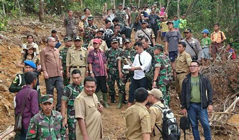 Sukseskan Ketahanan Pangan Kasdam Tinjau Lokasi Cetak Sawah Di Sanggau