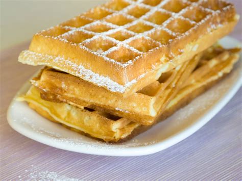 Gaufres briochées Recette de Gaufres briochées Marmiton