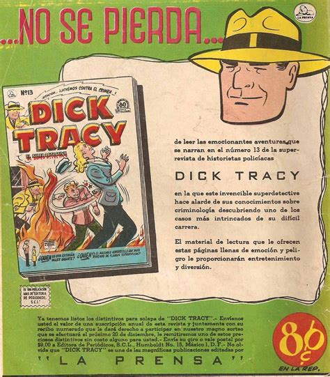 Dick Tracy La Prensa B Bernardo Mora Cadavid Flickr