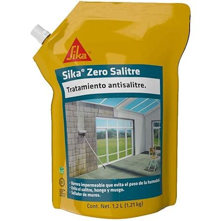 Sika Zero Salitre Doy Pack L Impermeabilizante Para Muros Con