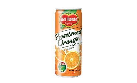 DEL MONTE Sweetened Orange Juice Drink 220ml 1 S Price In The