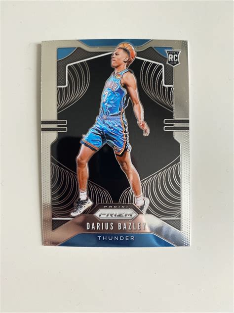 2019 20 Panini Prizm 289 DARIUS BAZLEY Base RC OKC Thunder Rookie EBay