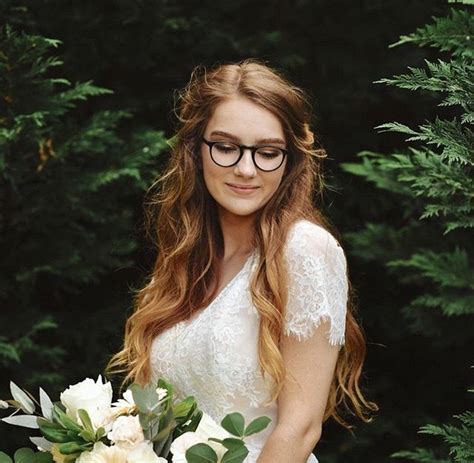 Bride With Glasses Wedding Hairstyles And Makeup Hairstyles With Glasses Wedding Hair And