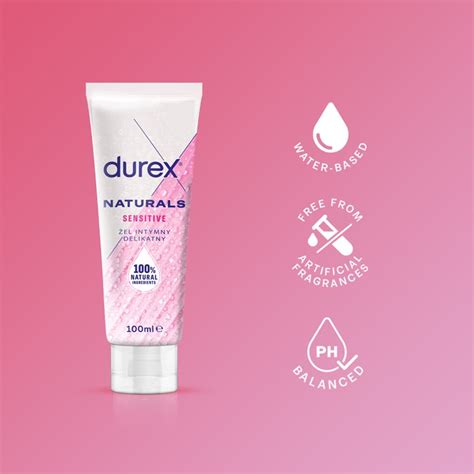 Durex Naturals Sensitive Gel Lubrifiant Notino Fr