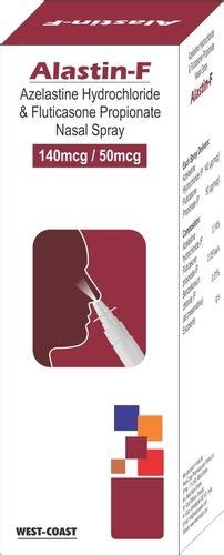 Azelastine Hydrochloride And Fluticasone Propionate Nasal Spray 140mcg 50mcg Azelastine