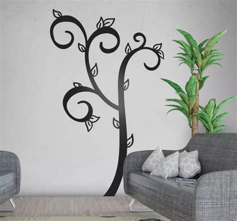 Sticker Arbre Fleuri TenStickers Stickers Arbre Okgo Net