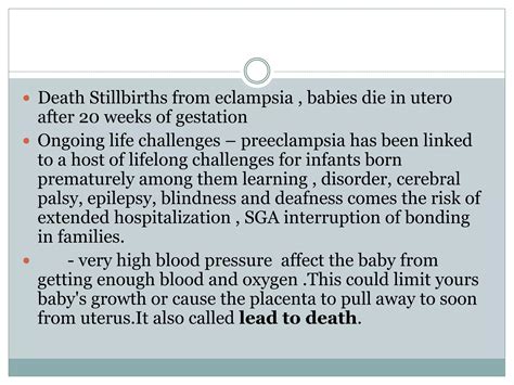 Toxemia In Pregnancy Ppt