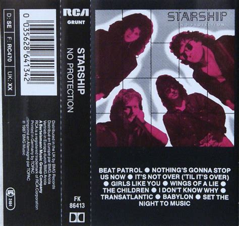 Starship - No Protection (1987, Cassette) | Discogs