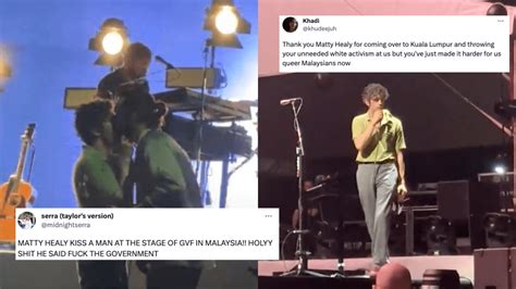 Matty Healy Malaysia Festival Cancelled After Same Sex Kiss