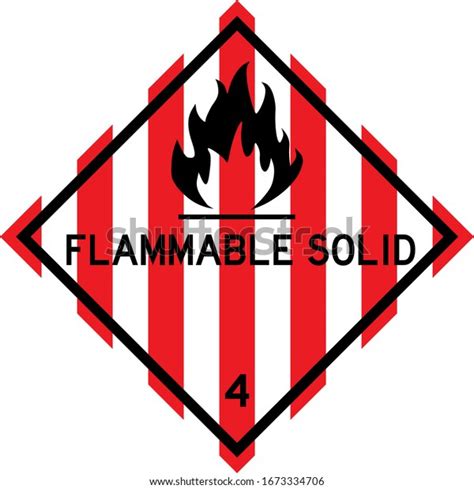 28 "class 4 Flammable Solids" Images, Stock Photos & Vectors | Shutterstock