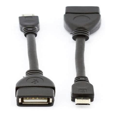 Cabo Adaptador Otg Micro Usb No Shoptime