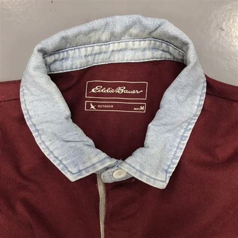 Eddie Bauer Eddie Bauer Rugby Longsleeve Polo Shirt Grailed