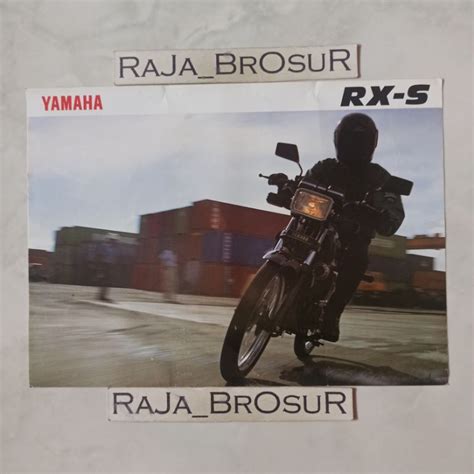 Jual Poster Brosur Katalog Flyer Jadul Lawas Yamaha Rxs Rx S Rx Special