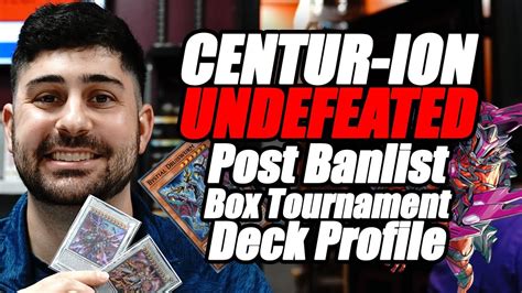 Centur Ion Undefeated Deck Profile Top Yu Gi Oh Local Box Tournament