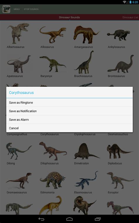 Dinosaur Sounds Android Apps On Google Play