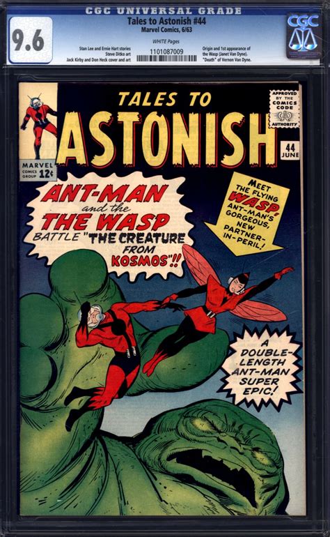 Comicconnect Tales To Astonish Cgc Nm