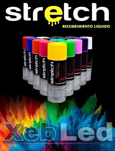 Pintura Removible Stretch Aerosol Negro Mate X Vinilo En Venta En