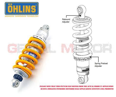 Ohlins Shock Absorber Stx Street Honda Cb X Ho Ebay