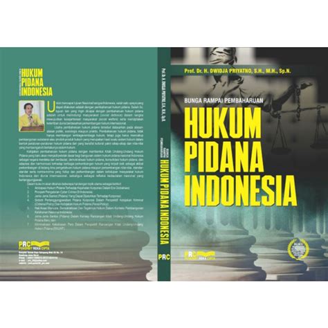 Jual Bunga Rampai Pembaharuan Hukum Pidana Indonesia Shopee Indonesia