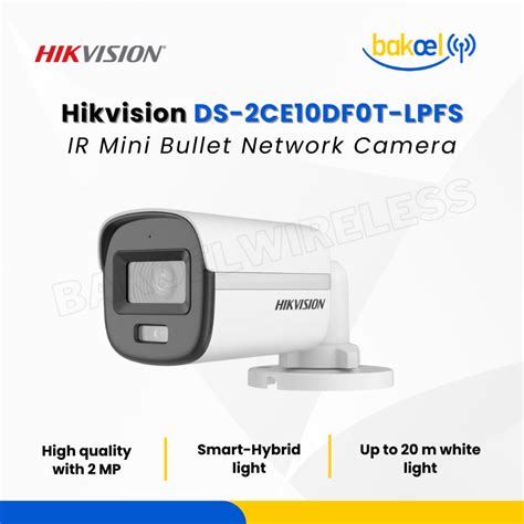 Jual Hikvision DS 2CE10DF0T LPFS 2 MP Smart Hybrid Light With ColorVu