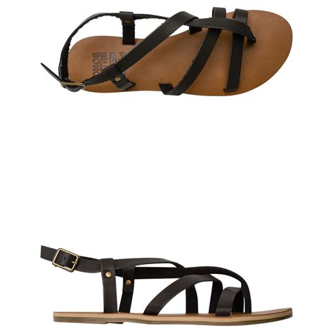 Billabong Tan Linez Strappy Sandal Ankle Strap Shoes Ankle Wrap