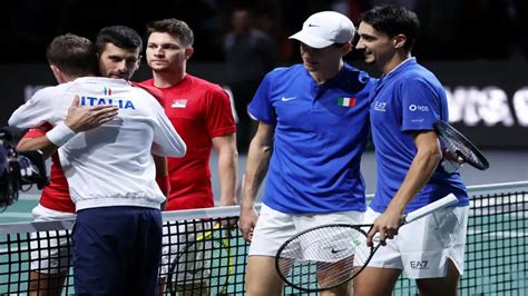 Sinner Stuns Djokovic Then Doubles Up To Send Italy Into Davis Cup