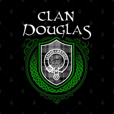 Clan Douglas Surname Scottish Clan Tartan Crest Badge - Scottish Clan ...