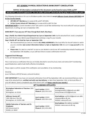 Fillable Online Voluntary Aft Cope Contribution Form Payroll