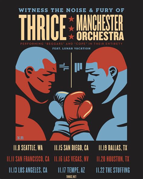 Thrice + Manchester Orchestra Tour • chorus.fm