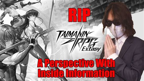 Taimanin Rpg Extasy End Of Service Before Year A Gamedev In Japan S