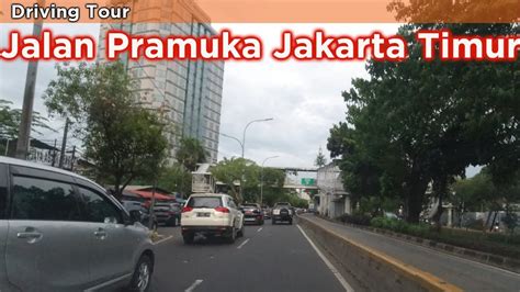 Jalan Pramuka Matraman Jakarta Timur Driving Tour Jakarta Youtube