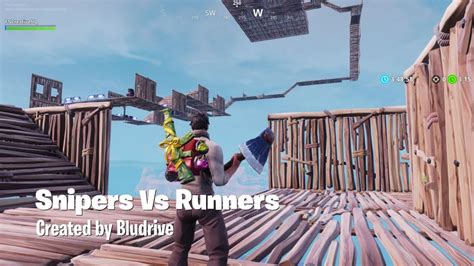 Snipers Vs Runners [ Bludrive ] Fortnite Creative Map Code