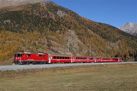 RhB DAMPFZUG für RHÄTIA TOURS 3742 von Susch nach St Bahnbilder de