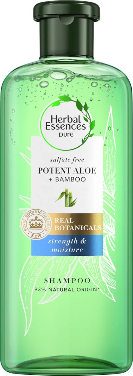 Herbal Essences Bio Renew Potent Aloe And Bamboo Sulfate Free Strength