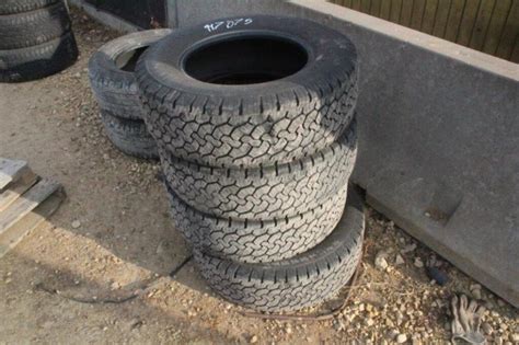 (4) BF Goodrich 265/70R17 Tires | Live and Online Auctions on HiBid.com