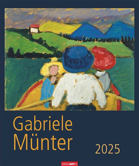 Koop Kunstenaarskalender 2025 van Gabriele Münter ars mundi