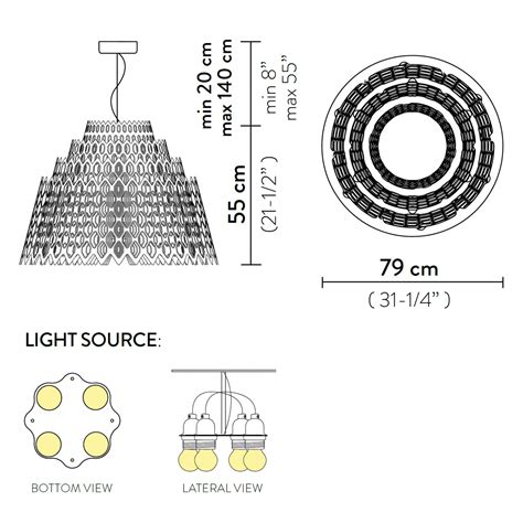 Slamp Charlotte Half Lampada A Sospensione Voltage Versione Europa