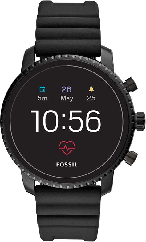 Amazon Fossil Gen Explorist Hr Reloj Inteligente Con Pantalla